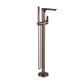 Bianca Floor Bath Mixer w/Hand Shwr BZ
