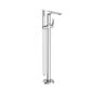 Bianca Floor Bath Mixer w/Hand Shwr CH