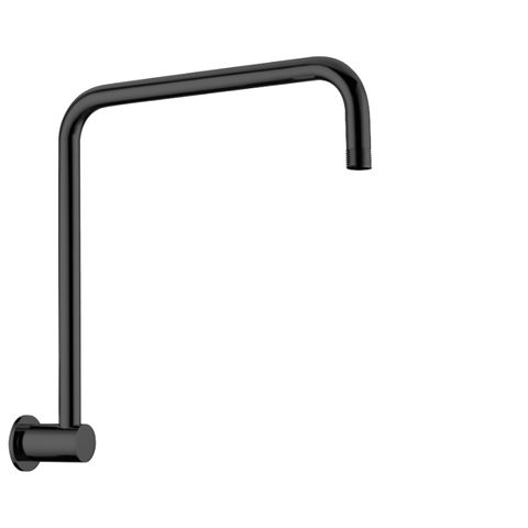 Rnd Swivel Shwr Arm MB