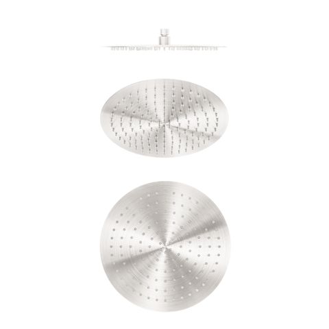 Zen SS316L 300 Rnd Shwr Head BN