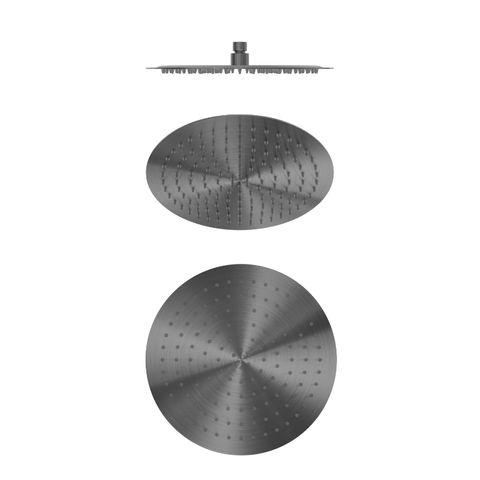 Zen SS316L 300 Rnd Shwr Head GR