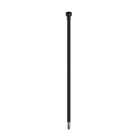 Premium Flexible Mixer Tap Hose Pair Matte Black