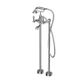 York Floor Bath Set w/ Metal Hand Shwr C