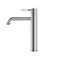 York Str Tall Basin Mixer w/Wht Porc Lvr