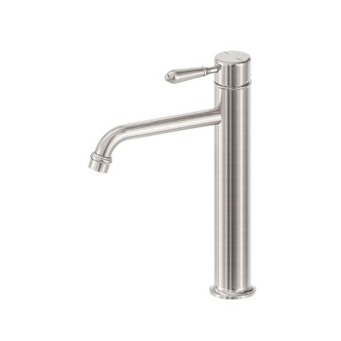 York Str Tall Basin Mixer w/Metal Lvr BN