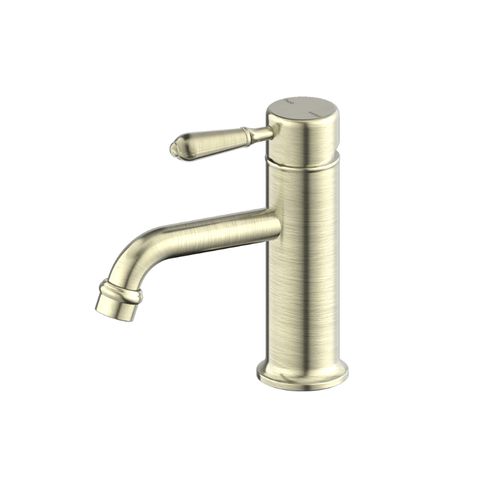 York Str Basin Mixer w/Metal Lvr AB