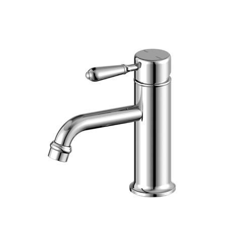 York Str Basin Mixer w/Metal Lvr CH