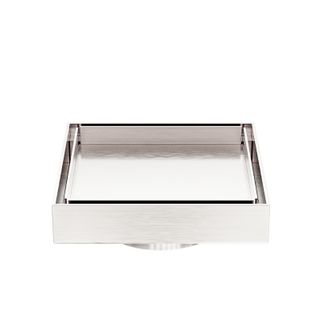 130 Square Tile Ins Floor Waste 80 OL BN