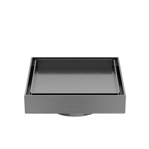 130 Square Tile Ins Floor Waste 80 OL GM