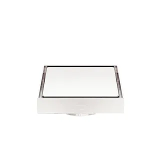 100 Square Tile Ins Floor Waste 80 OL BN