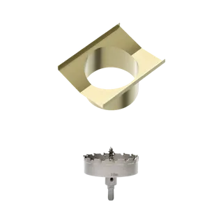 Nero 90mm outlet and Hole Saw Kit