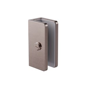 Shwr U Bracket 10 Glass BZ