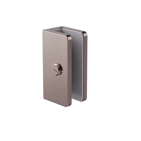 Shwr U Bracket 10 Glass BZ