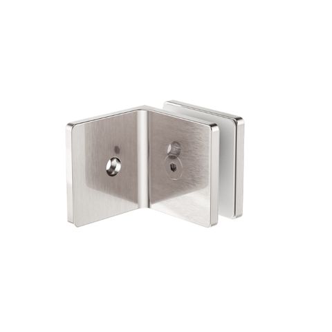 90 Deg Glass To Wall Bracket 10 Glass BN
