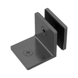90 Deg Glass To Wall Bracket 10 Glass GM