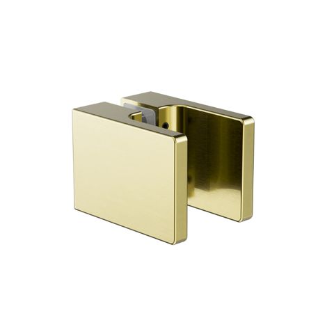 Square Shwr Knob Handle BG