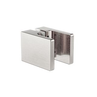 Square Shwr Knob Handle BN