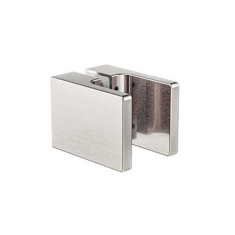 Square Shwr Knob Handle BN