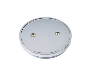 Clear Out Round 150mm Chrome Plated