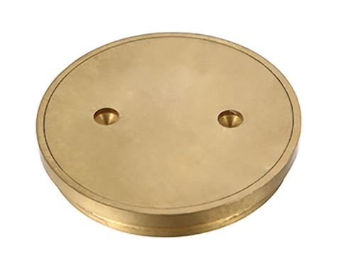 Clear Out Round 100mm Brass