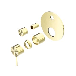 Mecca Shwr Mixer w/Div TRIM BG