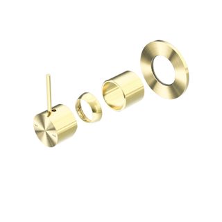 Mecca Shwr Mixer UP 80 Plate TRIM BG