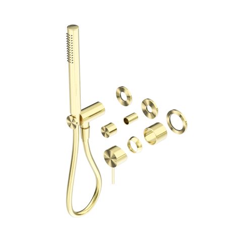 Mecca Shwr Mixer Div Sys S/Plate TRIM BG