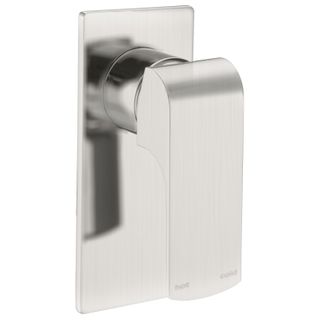 Elgin Shower Mixer Rect BN