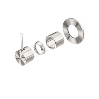 Mecca Shwr Mixer UP 80 Plate TRIM BN