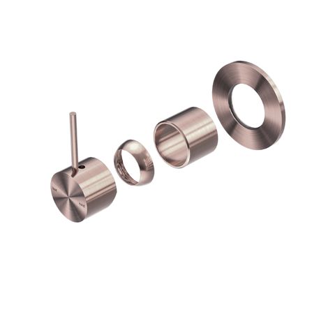 Mecca Shwr Mixer UP 80 Plate TRIM BZ