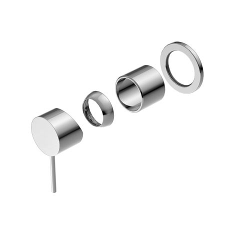 Mecca Shwr Mixer 60 Plate TRIM CH