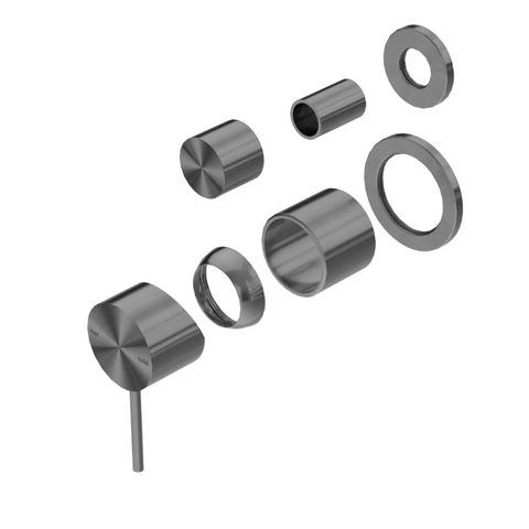 Mecca Shwr Mixer w/Div S/Plate TRIM GM