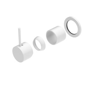 Mecca Shwr Mixer 60 UP Plate TRIM MW