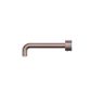 Kara Wall Basin Set 180mm Brushed Bronze