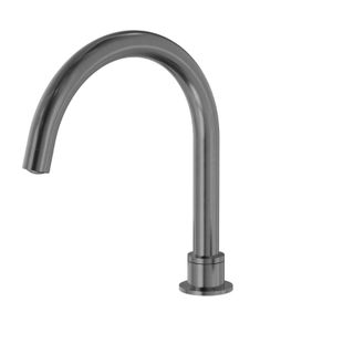 Kara Bath Set Spout Only Gun Metal