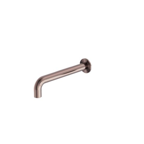 Kara Wall Basin Set Spout Only 180mm Brushed Bronze