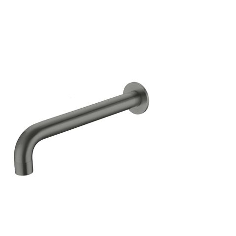 Kara Wall Basin Set Spout Only 215mm Gun Metal