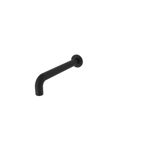 Kara Wall Basin Set Spout Only 215mm Matte Black