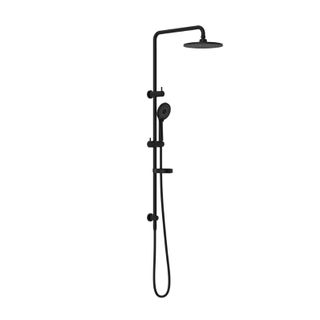 Builder Project Twin Shower Set Matte Black