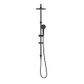 Builder Project Twin Shower Set Matte Black