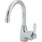 Eleanor Gooseneck Basin Mixer CH/Wh LF