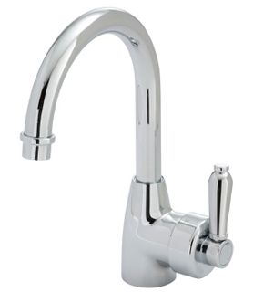 Eleanor Gooseneck Basin Mixer Chrome