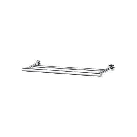 Argia Double Towel Rail 600 Chrome