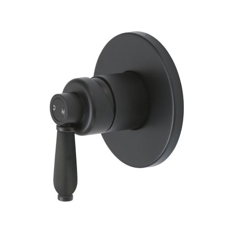 Eleanor Wall Mixer Matte Black