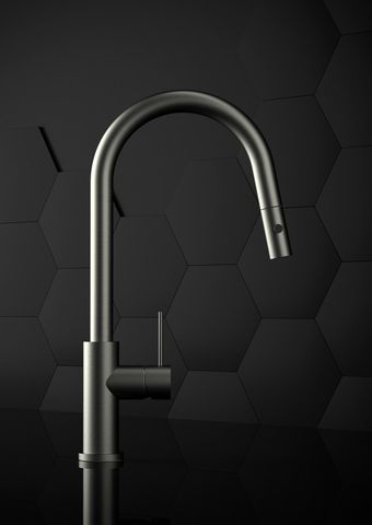 Mecca Smart Sensor Pull Out Mixer w/Veg Spray GM