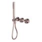 Kara Progressive Shower System Separate Plate Brushed Bronze