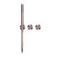 Kara Progressive Shower System Separate Plate Brushed Bronze