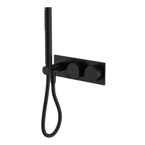 Kara Progressive Shower System Matte Black