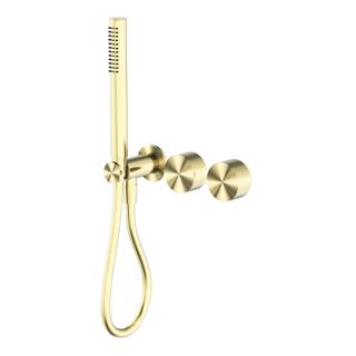 Kara Progressive Shower System Separate Plate Brushed Gold