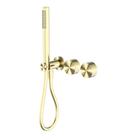 Kara Progressive Shower System Separate Plate Brushed Gold